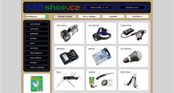 Desktop Screenshot of ledshop.cz