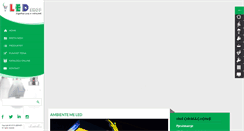 Desktop Screenshot of ledshop.al